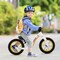 12-Inch Balance Bike with Adjustable Seat and Rotatable Handlebar for Over 36 Months Old - 34.5" x 17" x 19.5" (L x W x H)